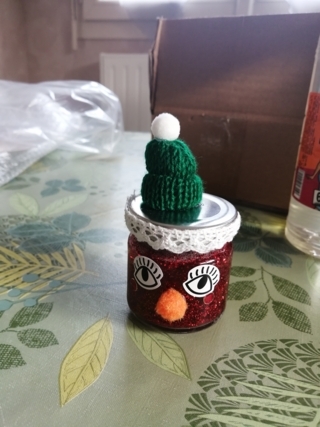 Personnages de Noël remplis de paillettes - 10doigts.fr