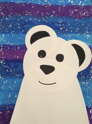 l'ours polaire de Ninon - Créations d'enfant - 10doigts.fr