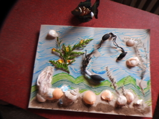 Souvenirs de plage - Créations d'enfant - 10doigts.fr