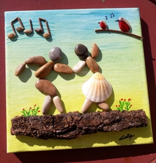 DANSEUSE - Peinture - 10doigts.fr