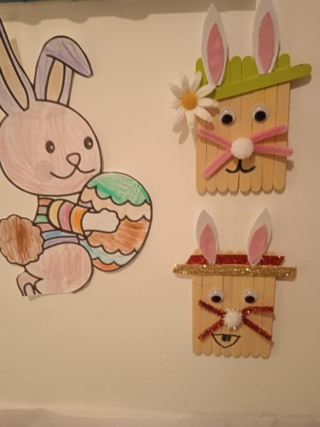 Création de tête de lapin avec ma fille de 4 ans - Pâques, Noël - 10doigts.fr