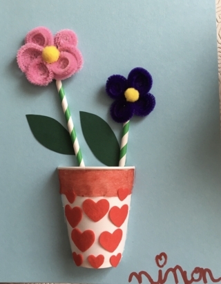 pot de fleurs - Feutrine, feutrage - 10doigts.fr