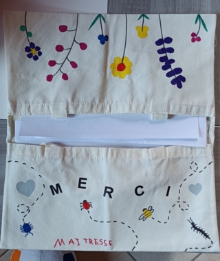 Cadeau maîtresse fin d'année - Déco du textile - 10doigts.fr