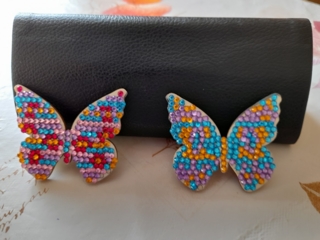 Papillons scintillants - Créations d'enfant - 10doigts.fr