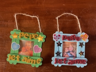 Cadre photo - Fêtes des pères et mères - 10doigts.fr