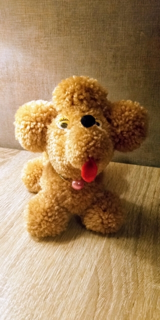 CANICHE MARRON EN POMPON - Divers - 10doigts.fr