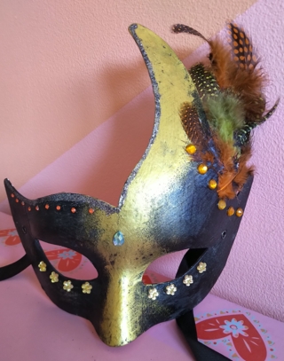 masque de carnaval - Créations d'enfant - 10doigts.fr