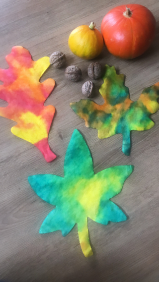 Feuilles d’automne - 10doigts.fr