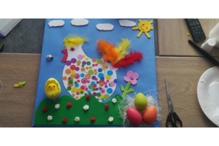 Poule de Pâques - 10doigts.fr