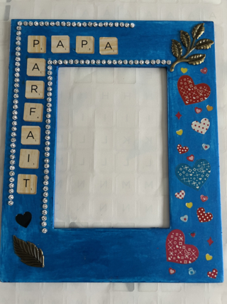 Cadre fête des pères / mères - 10doigts.fr