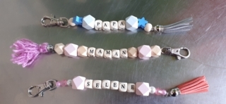 Porte-clefs Fête des Parents - 10doigts.fr