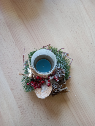 Photophore de Noël - 10doigts.fr