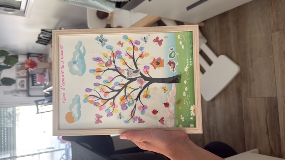 Arbre pour embellir la chambre de Mémé - 10doigts.fr