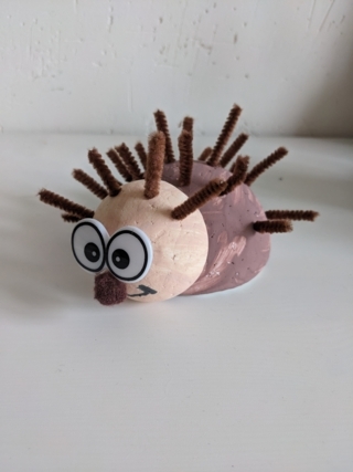 Raymond le hérisson - 10doigts.fr