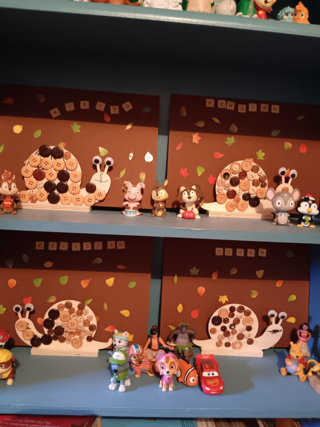 Les escargots de mes garçons - 10doigts.fr