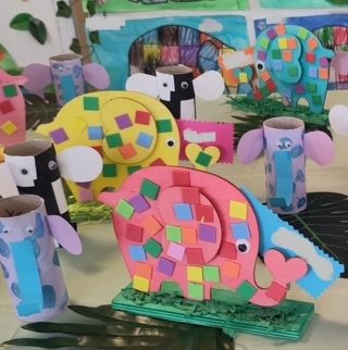 Expo Elmer - 10doigts.fr