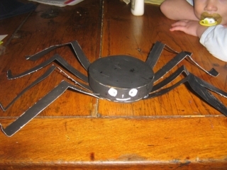 gentille araignee pour halloween - Fêtes, déguisements - 10doigts.fr