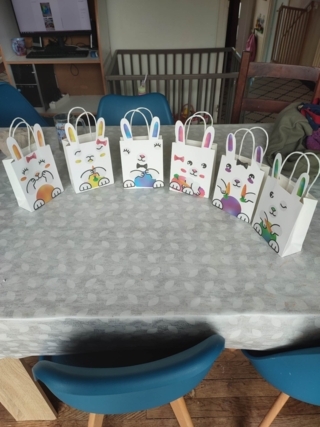 Sac de Pâques lapin - 10doigts.fr