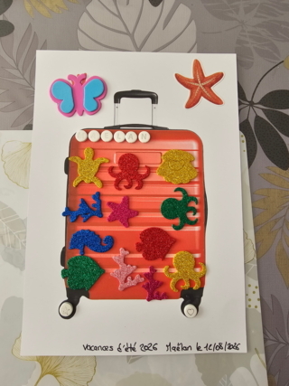 Valise de voyage - 10doigts.fr