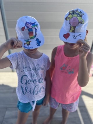 Mes belles casquettes - 10doigts.fr