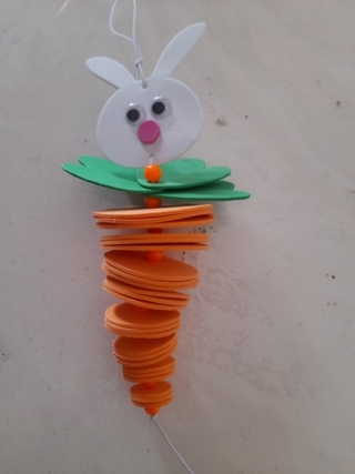 Lapin carotte - 10doigts.fr