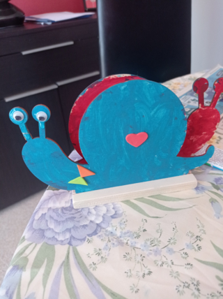 Support téléphone escargot - 10doigts.fr