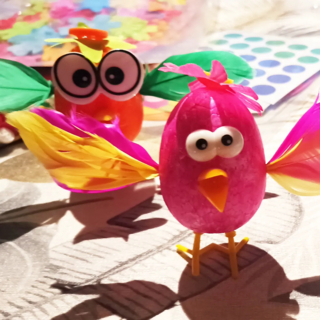 Poussin rigolo - 10doigts.fr