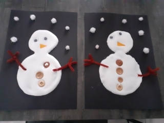 BONHOMME DE NEIGE - 10doigts.fr