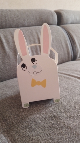 Petit panier lapin - 10doigts.fr