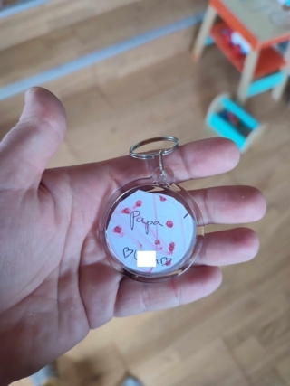 Porte clés "fêtes des pères" - 10doigts.fr