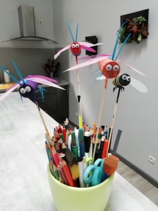 Insectes rigolos - 10doigts.fr