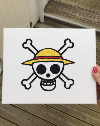 Broderie sur toile One piece - 10doigts.fr