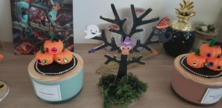 Arbre d'halloween - 10doigts.fr