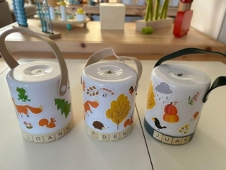 Lampe cosy sur le thème automne - 10doigts.fr