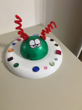 Frisbee de l’espace - 10doigts.fr