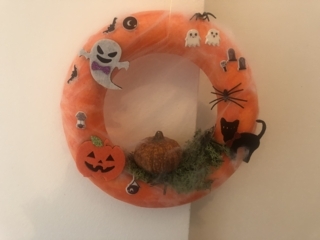 Couronne d'Halloween - 10doigts.fr