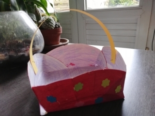 Panier de pâques - 10doigts.fr