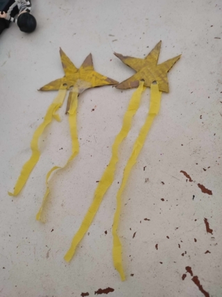 Etoiles filantes - 10doigts.fr