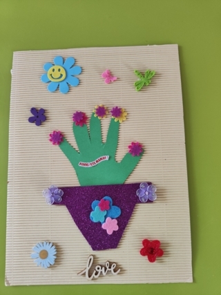 Pot fleurs - 10doigts.fr