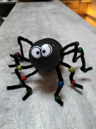 L'araignée Halloween - 10doigts.fr