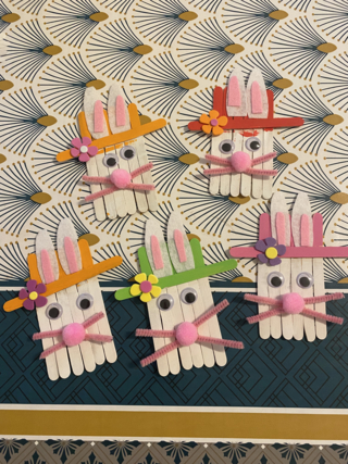 Lapin bâtonnets - 10doigts.fr