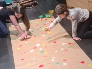 Papier cadeau patatogravé - 10doigts.fr