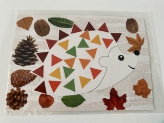 Petit hérisson dans les bois - 10doigts.fr