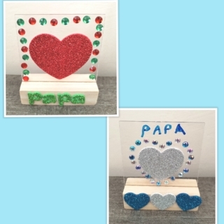 Support coeur décoratif - 10doigts.fr