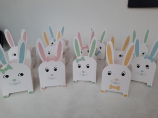 Joli panier lapinou - 10doigts.fr