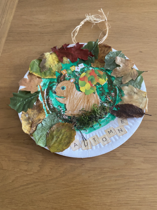 Couronne d’automne - 10doigts.fr