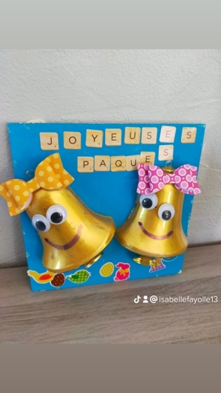 Cloches de Pâques - 10doigts.fr