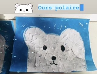 Ours polaire - 10doigts.fr