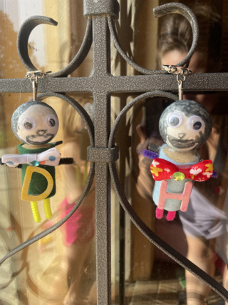 Porté clé bonhomme - 10doigts.fr