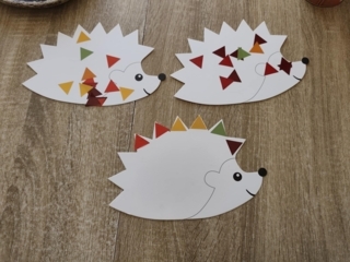 Herissons - 10doigts.fr